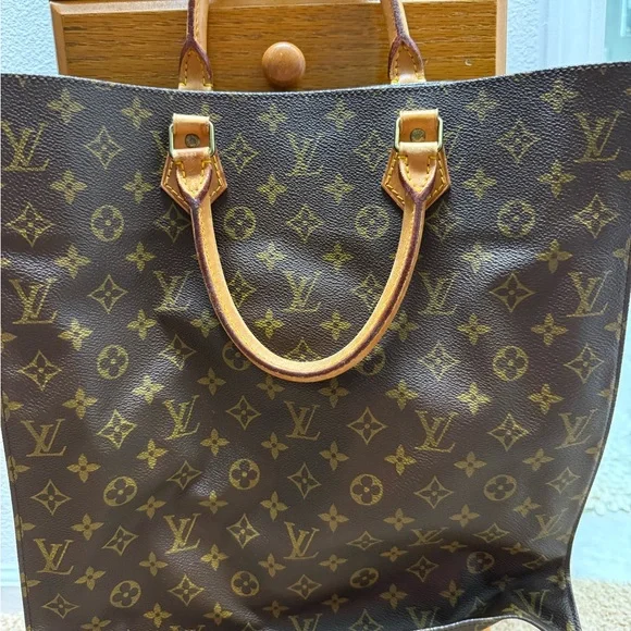 Louis Vuitton Brown Monogram Tote - Picture 3 of 13